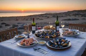 Wino I Frati Lugana w połączeniu z owocami morza