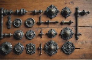 Ozdobne okucia i uchwyty — identyfikacja epoki