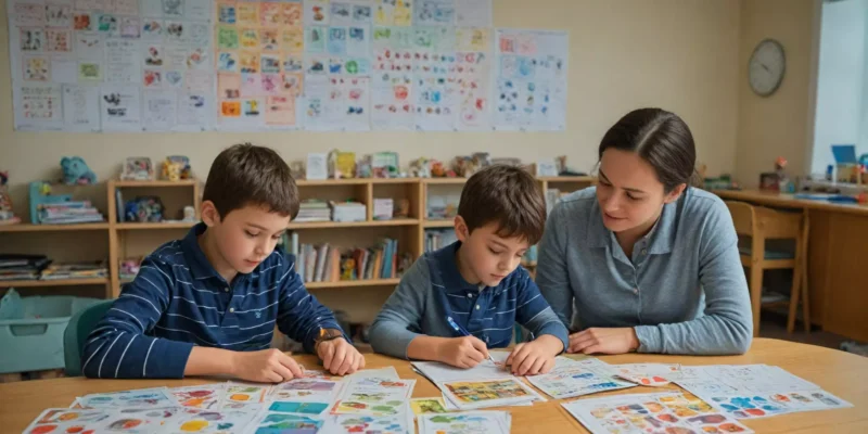 Terapia mowy i komunikacja alternatywna u osób z autyzmem: praktyczne ćwiczenia i narzędzia