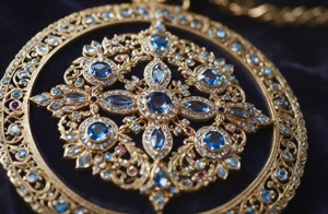 Medale z dodatkami — emalie, kryształy, kamienie